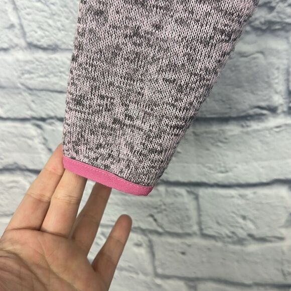 Knit Snap Pullover in Pink Heather by Simply Southern Size Small - Picture 5 of 7